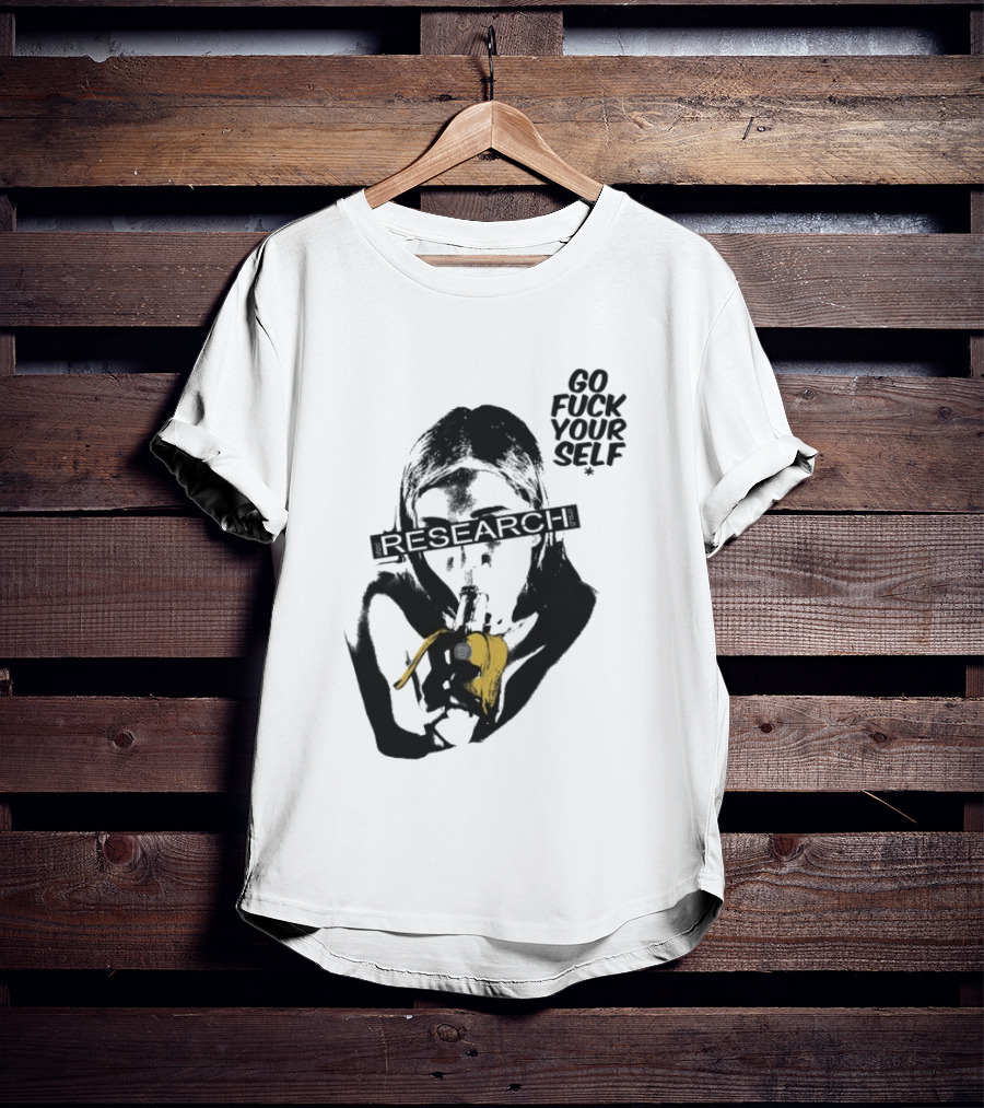 Go Fuck Yourself Research Group Banana T-Shirt
