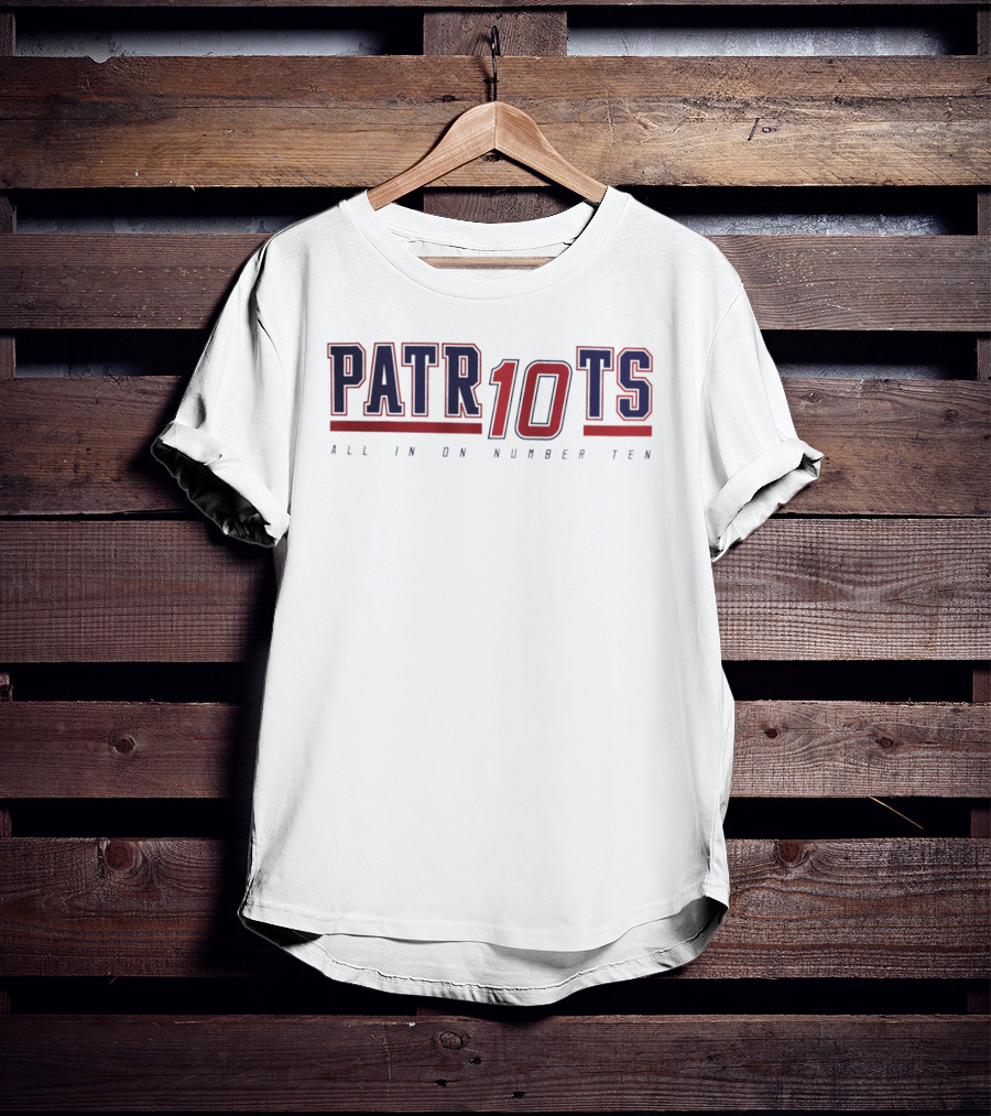 PATR10TS All In On Number Ten New England T-Shirt