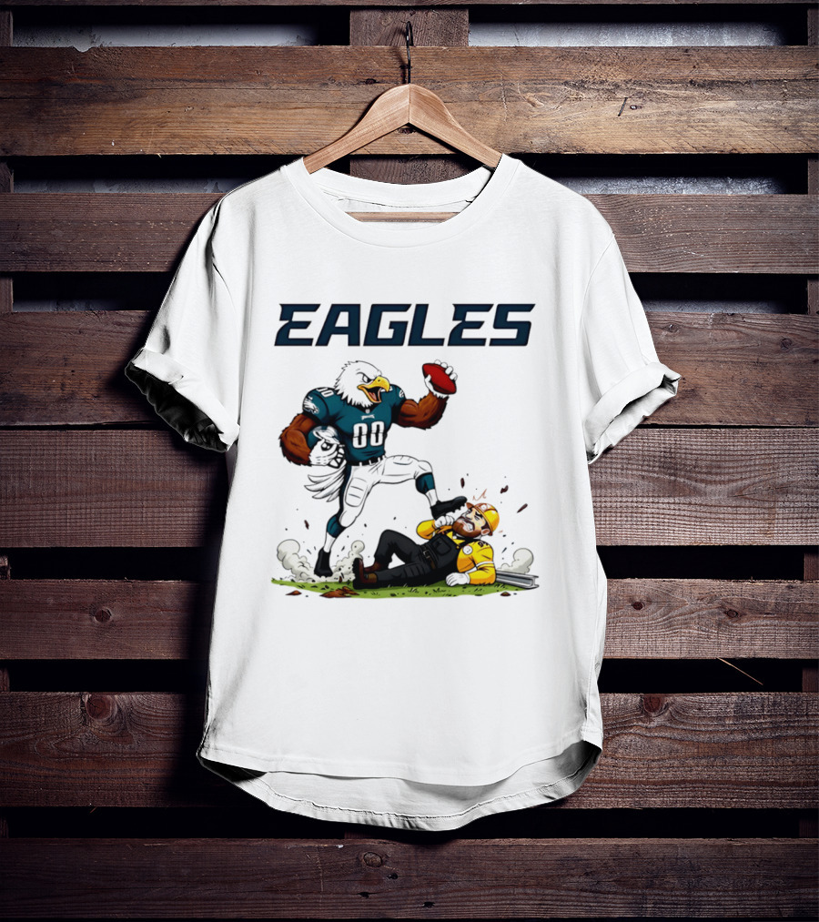 Philadelphia Eagles Vs Pittsburgh Steelers Rivalry Beat Steelers T-Shirt