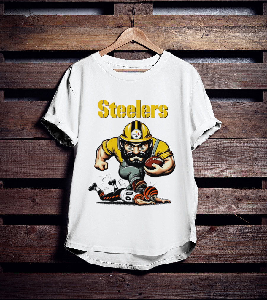 Steelers Dominate Bengals Rivalry Tough Football Showdown T-Shirt
