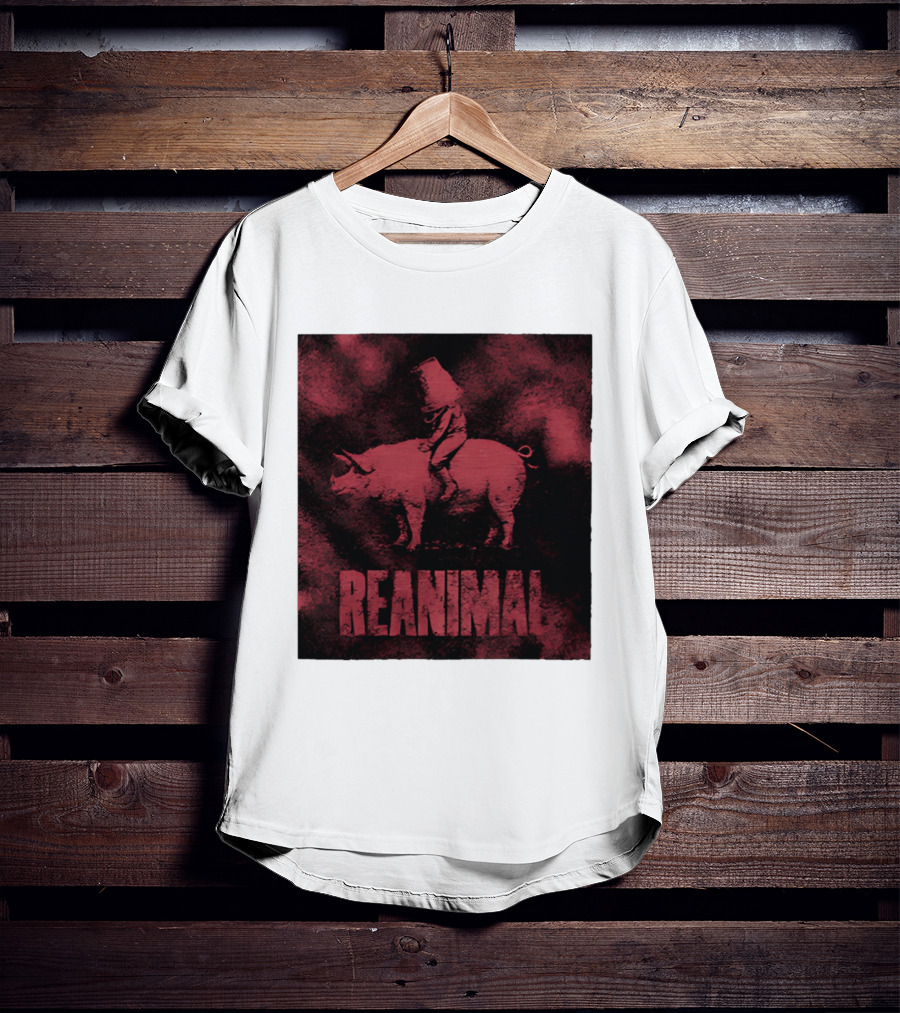 Reanimal Bucket Pig Rider Red T-Shirt