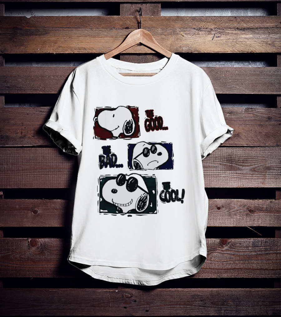 Snoopy The Good The Bad The T-Shirt