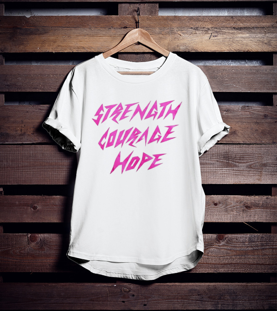 Strength Courage Hope Auburn Women's Basketball T-Shirt