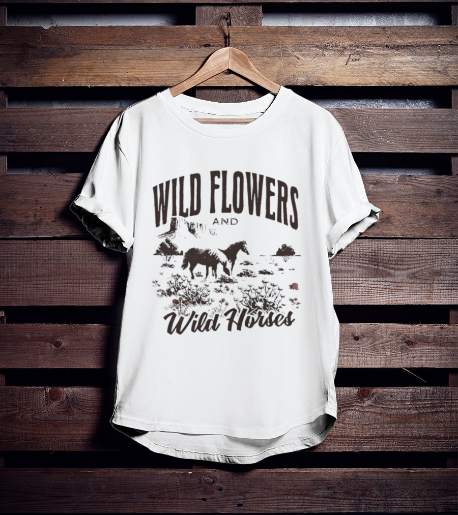 Wildflowers And Wild Horses Lainey Wilson T-Shirt