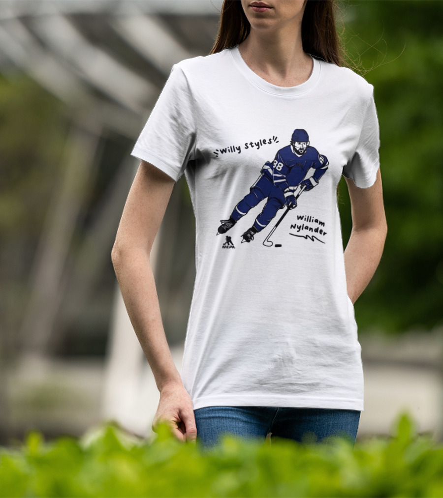 Toronto Maple Leafs Hockey Willy Styles William Nylander T-Shirt