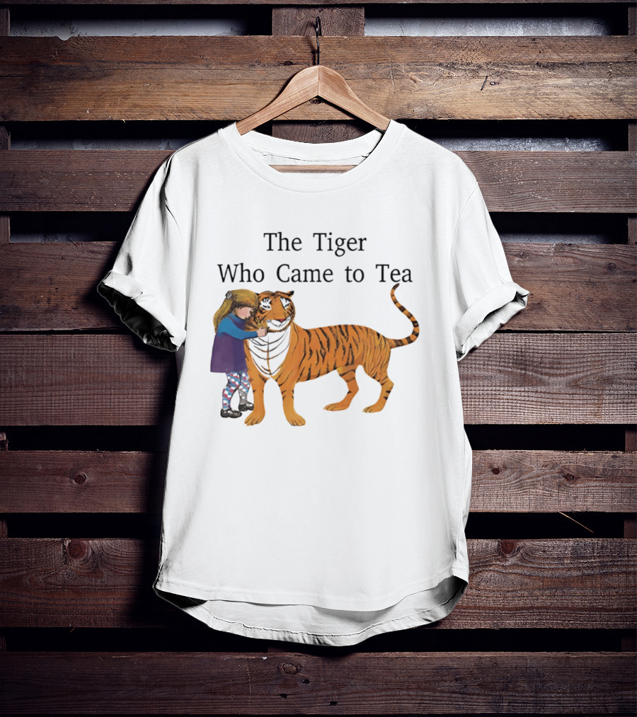 World Book Day The Tiger Who Came To Tea T-Shirt
