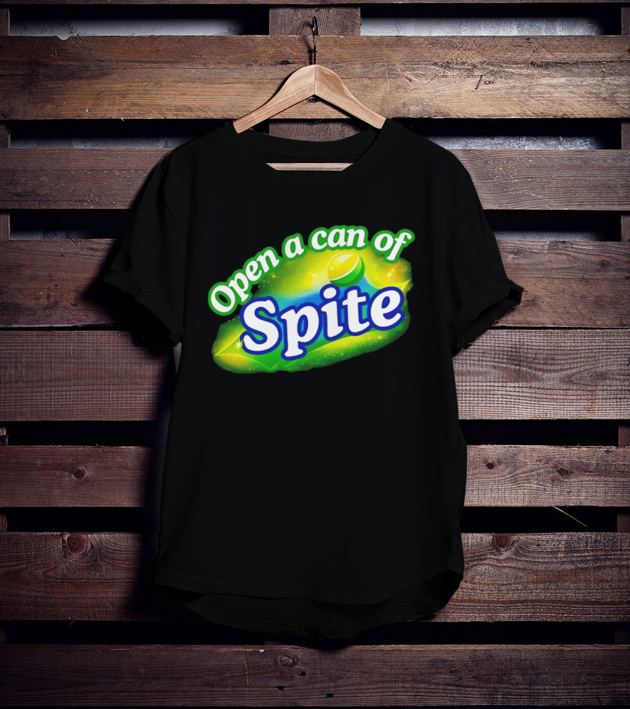 Open A Can Of Spite Parody With Lemon Lime T-Shirt