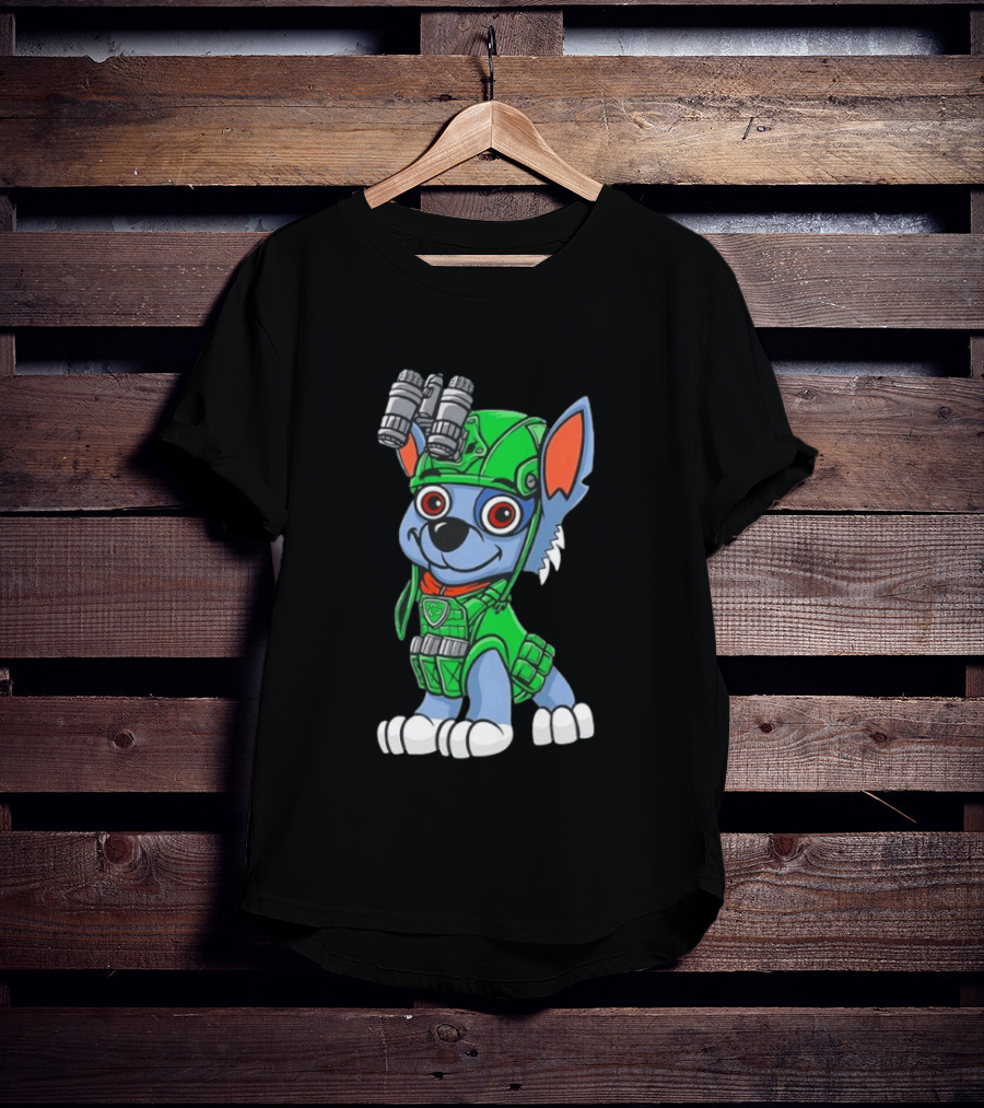 Rocky PAW Patrol Night Vision Recycling Dog T-Shirt