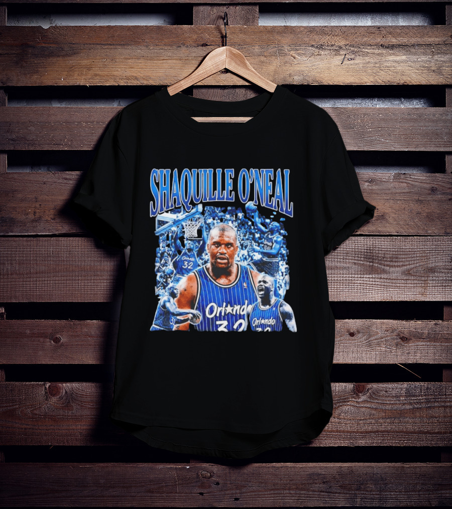 Shaquille O'Neal Orlando Magic 32 Basketball Legend T-Shirt