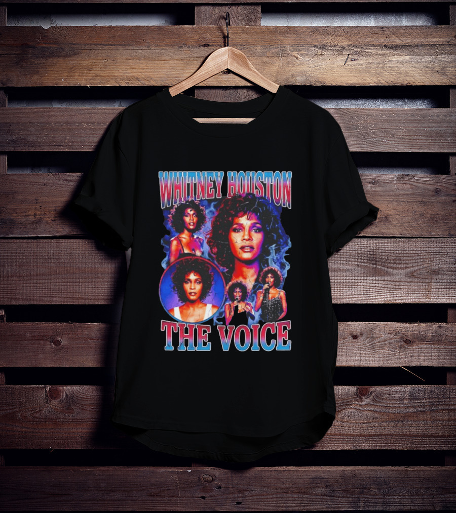 Whitney Houston The Voice 90s Music Lovers T-Shirt