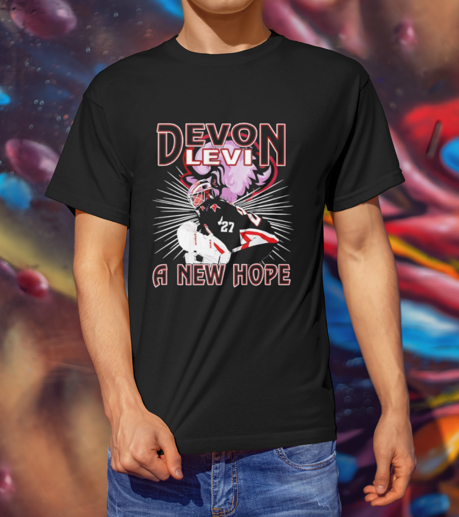 Buffalo Sabres Devon Levi A New Hope Hockey Player 27 T-Shirt