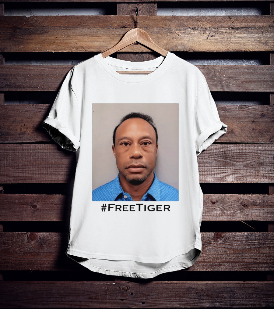 #FreeTiger Woods Golf Shot T-Shirt
