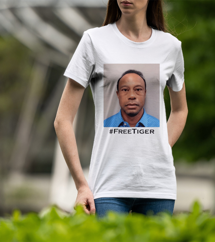 #FreeTiger Woods Golf Shot T-Shirt