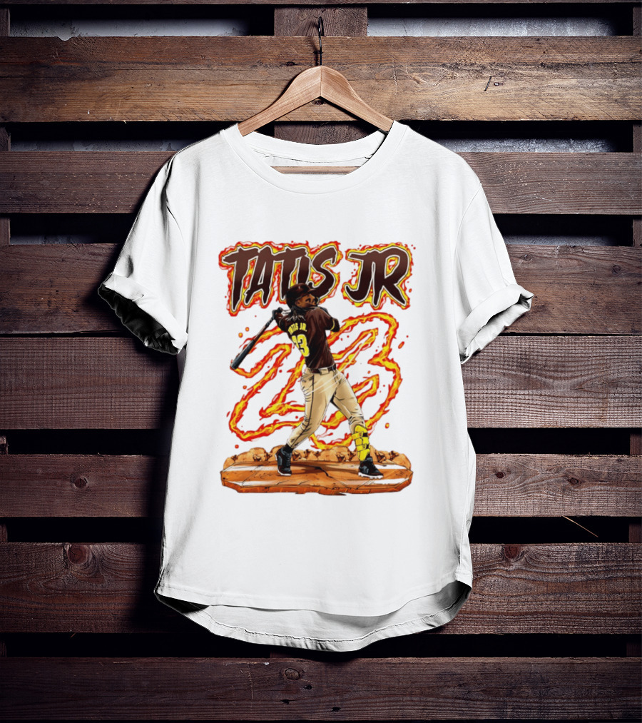 Tatis Jr 23 San Diego Padres Hand Drawn 2026 T-Shirt