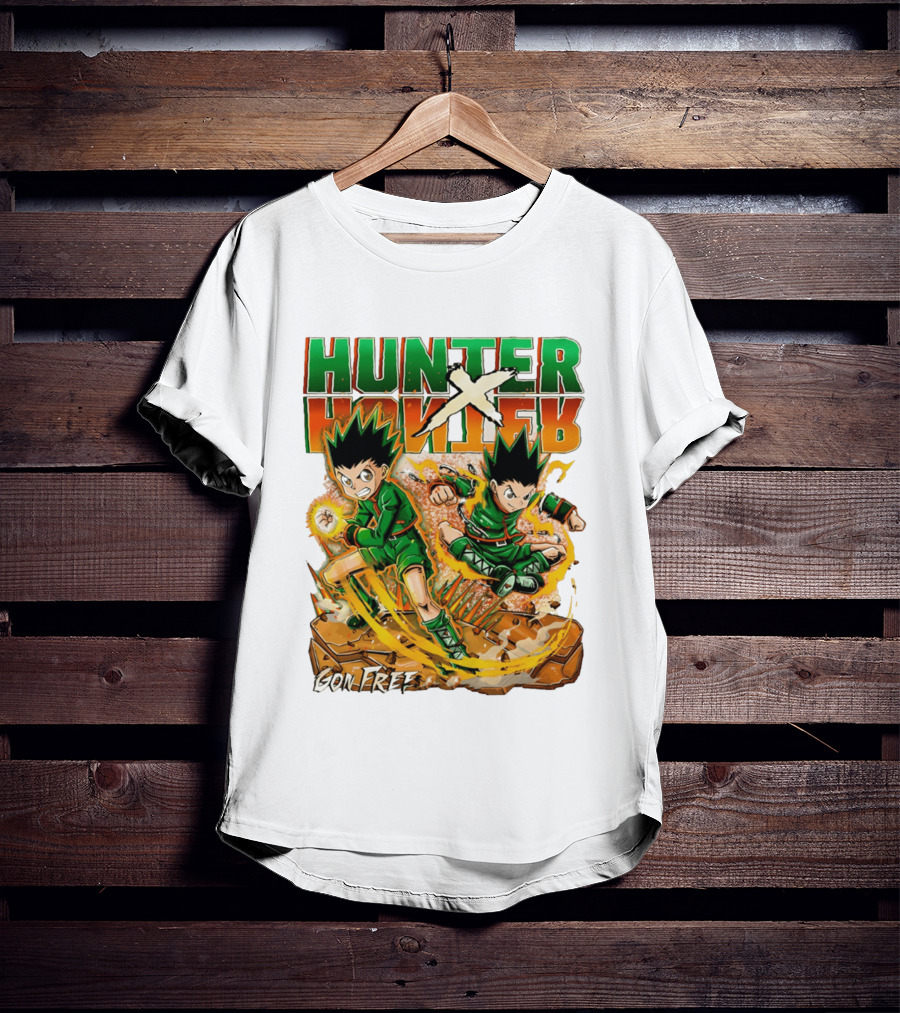 Hunter X Hunter Gon Freeces Energetic Battle Stance 2026 T-Shirt