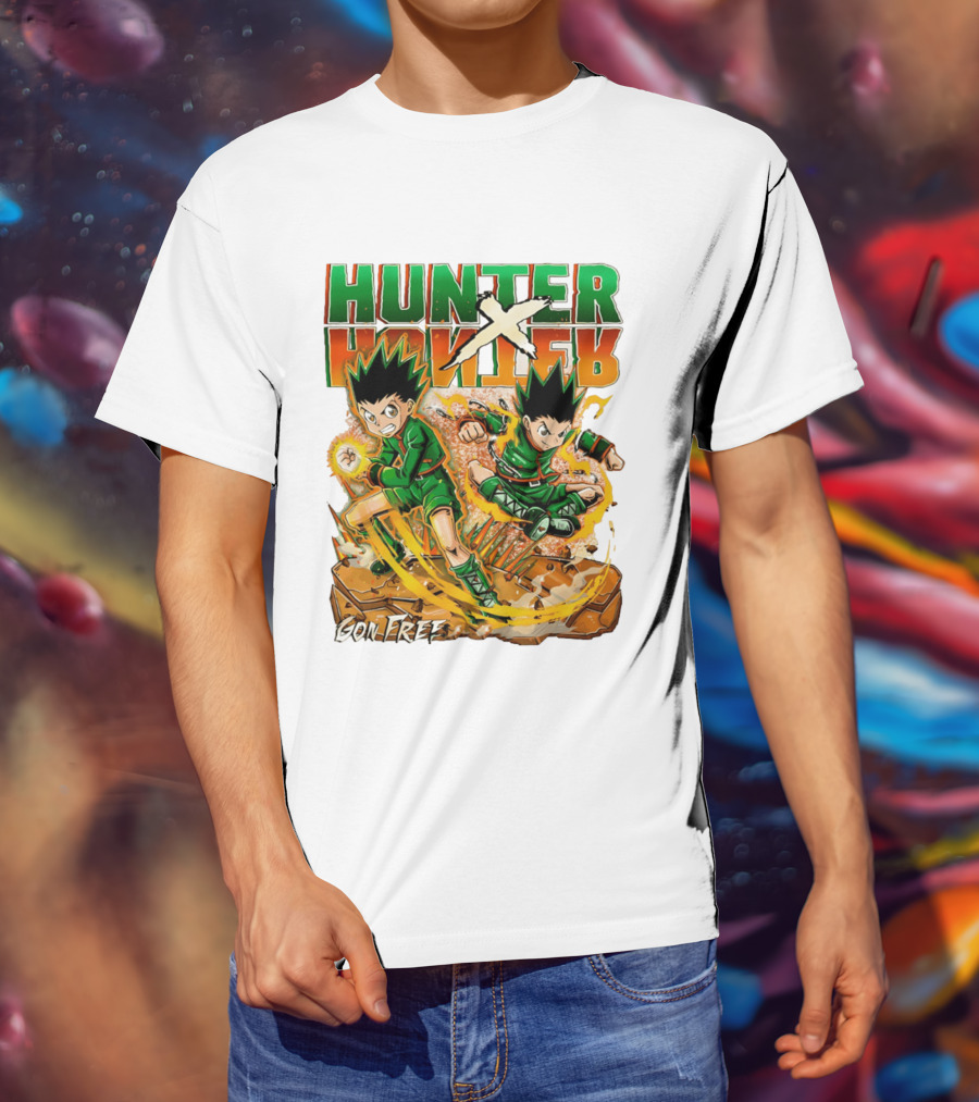 Hunter X Hunter Gon Freeces Energetic Battle Stance 2026 T-Shirt