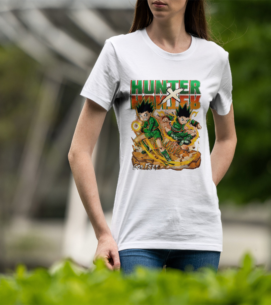 Hunter X Hunter Gon Freeces Energetic Battle Stance 2026 T-Shirt