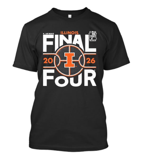 Illinois Final Four 2026 Men's March Madness Basketball T-Shirt
