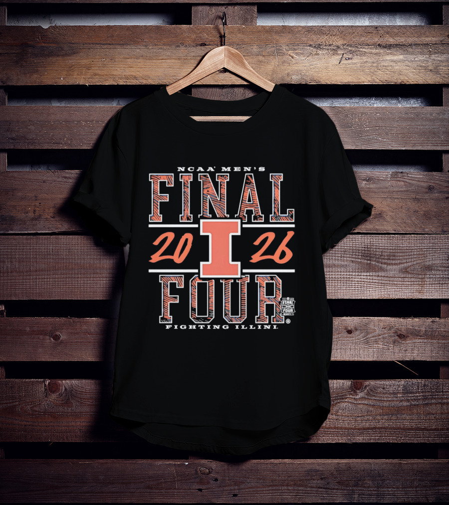 NCAA Men's Final Four 2026 Fighting Illini T-Shirt