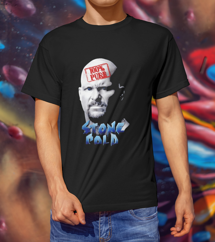 100% Pure Stone Cold Steve Austin T-Shirt