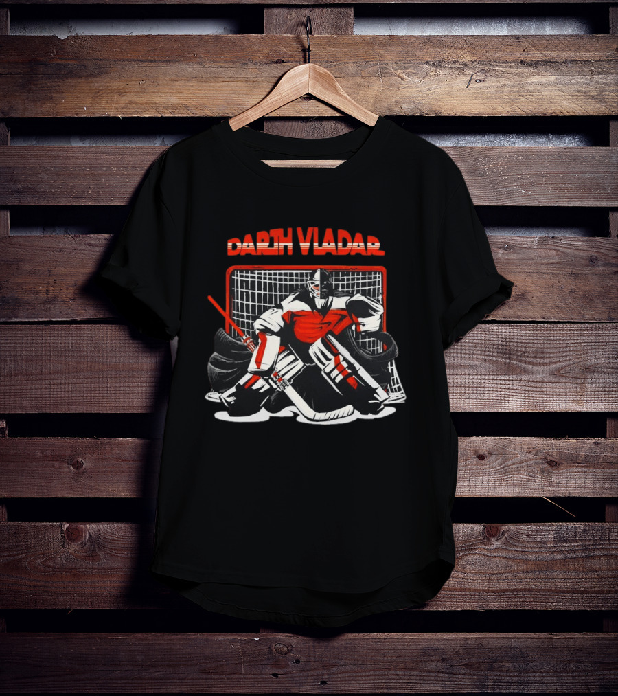 Darth Vladar Goalie Dan Vladar Philadelphia Flyers Hockey T-Shirt