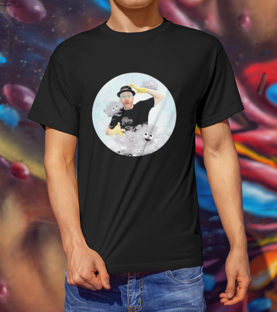 DJ Raphi The Cleaning Song Fun Suds Bubbles T-Shirt