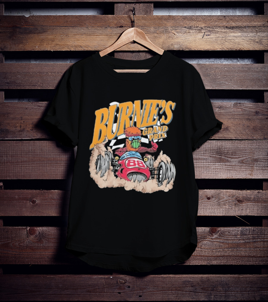 Burnie's Grand Prix Racing Miami Heat Court Culture 88 T-Shirt