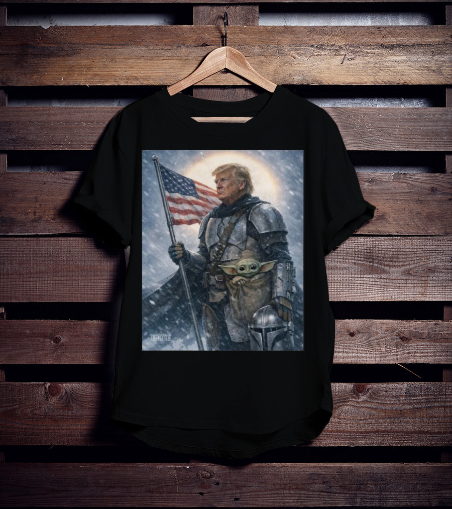 Happy Star Wars Day 2026 Donald Trump Grogu May The 4th Be With You The Mandalorian Star Wars Grogu T-Shirt