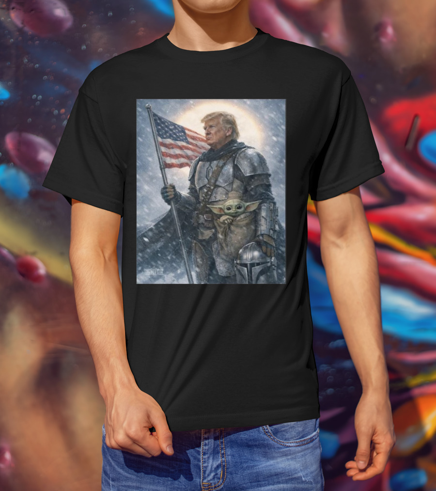 Happy Star Wars Day 2026 Donald Trump Grogu May The 4th Be With You The Mandalorian Star Wars Grogu T-Shirt