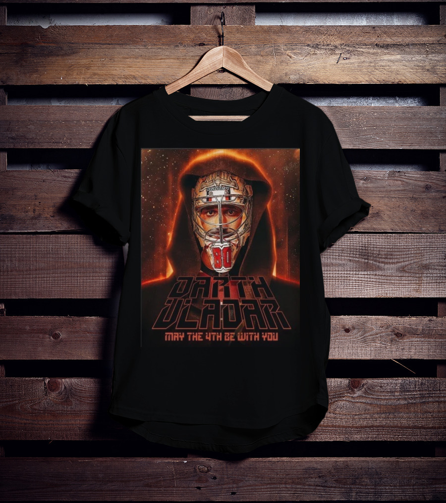 Darth Vladar May The 4th Be With You Star Wars Hockey Mashup T-Shirt