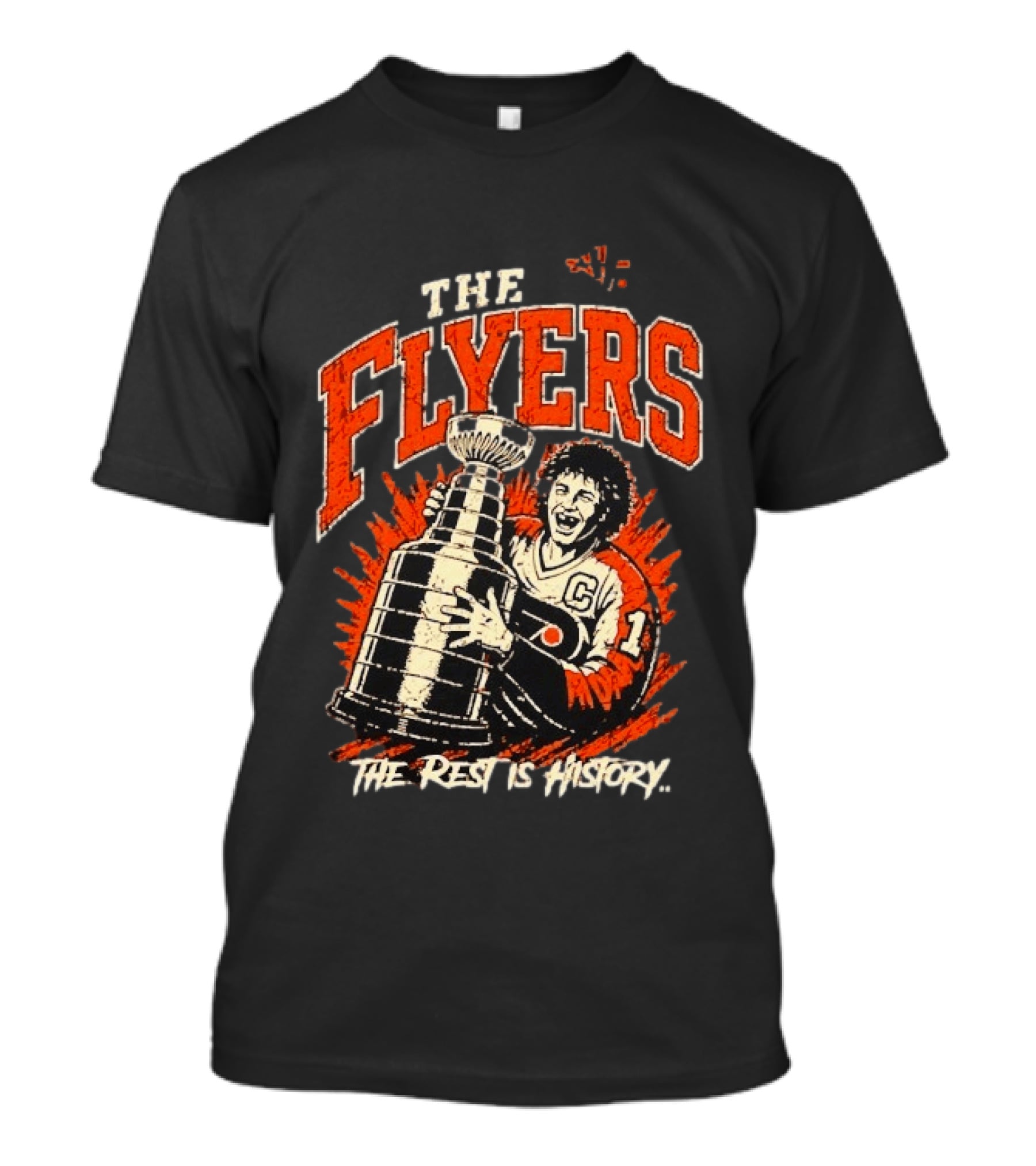 The Flyers The Rest Is History Iconic Hockey Celebration T-Shirt