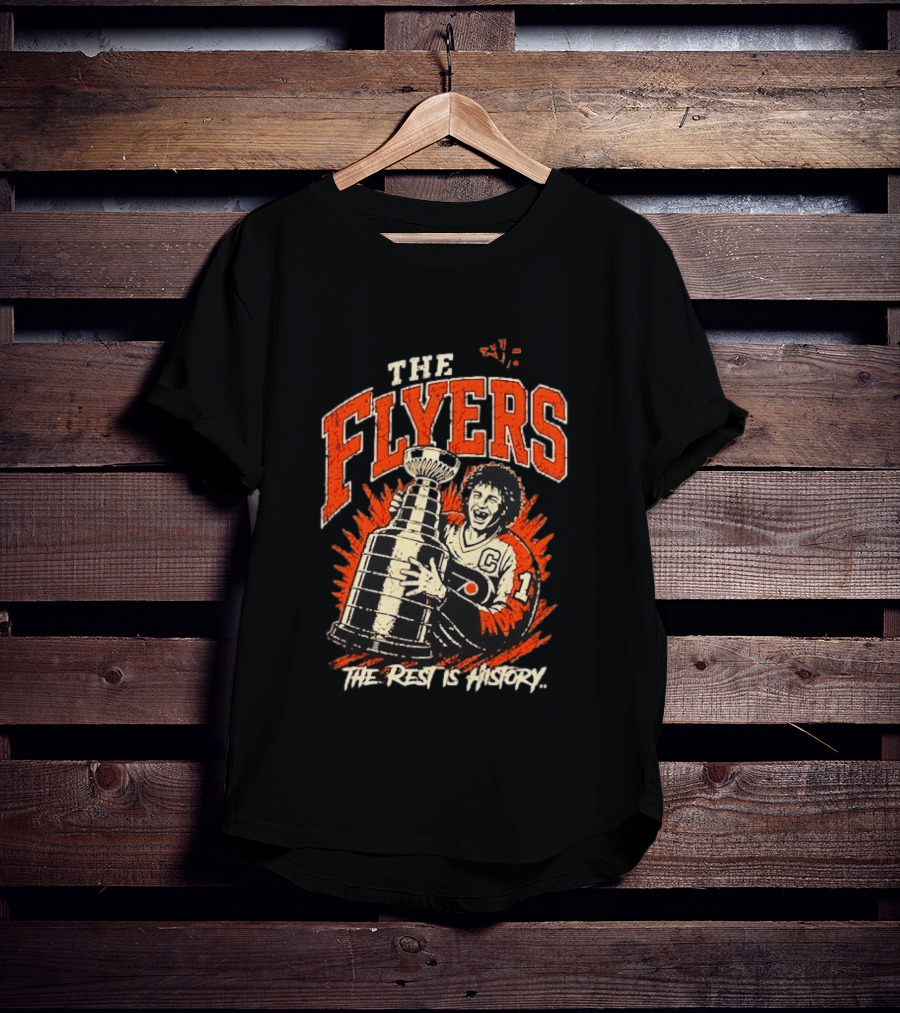 The Flyers The Rest Is History Iconic Hockey Celebration T-Shirt