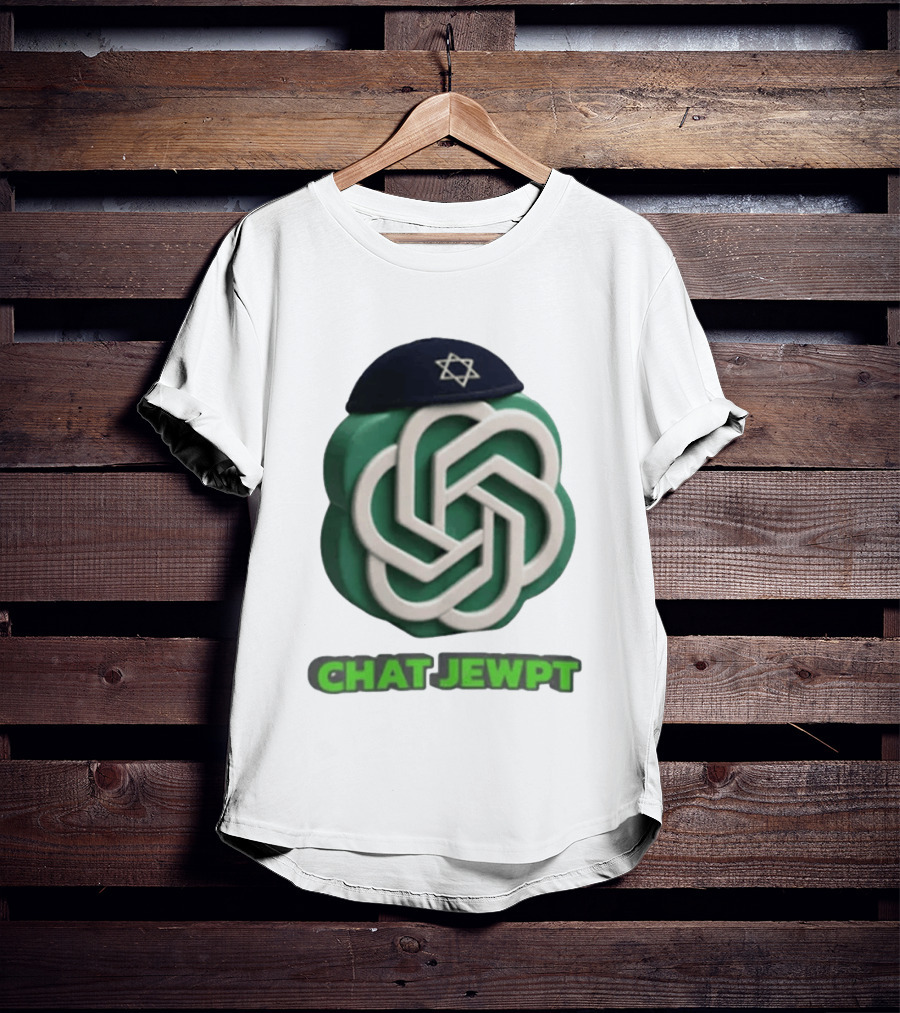 Chat JewPT Symbol With Star On Cap T-Shirt