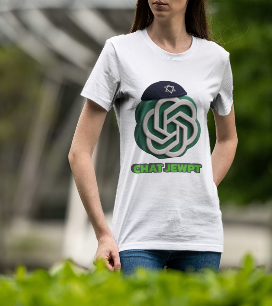 Chat JewPT Symbol With Star On Cap T-Shirt