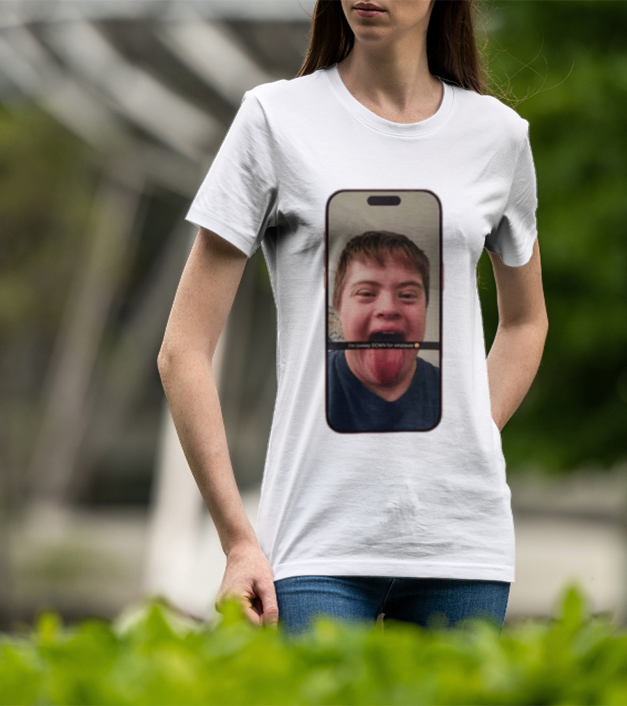I'm Lowkey Down For Whatever IPhone T-Shirt