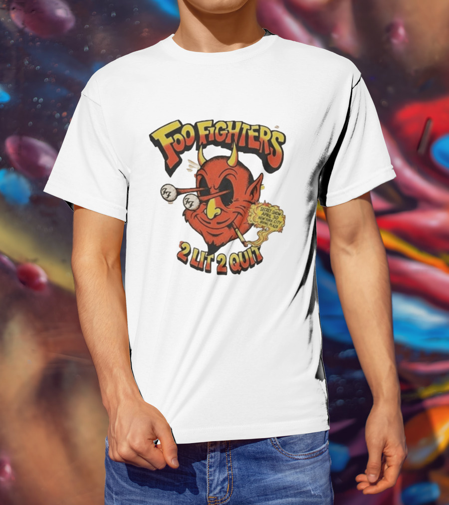 Foo Fighters 2 Lit 2 Quit Secret Show April 30 2026 Irving Plaza New York T-Shirt