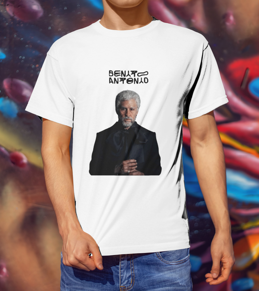 Benito Antonio Character In Black Outfit T-Shirt