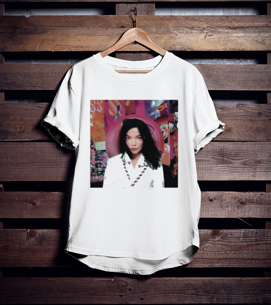 Bjork Post Album Cover Photographic Print T-Shirt