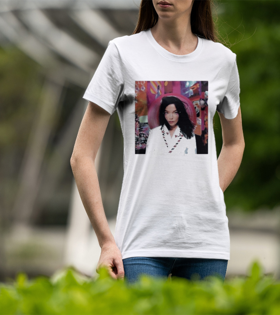 Bjork Post Album Cover Photographic Print T-Shirt