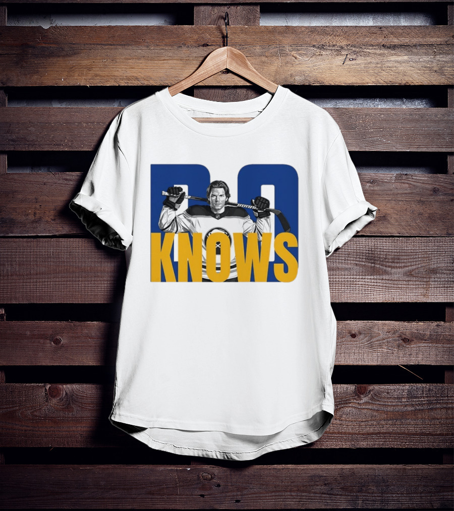 Bowen Byram Bo Knows Buffalo Sabres Hockey Jumper T-Shirt