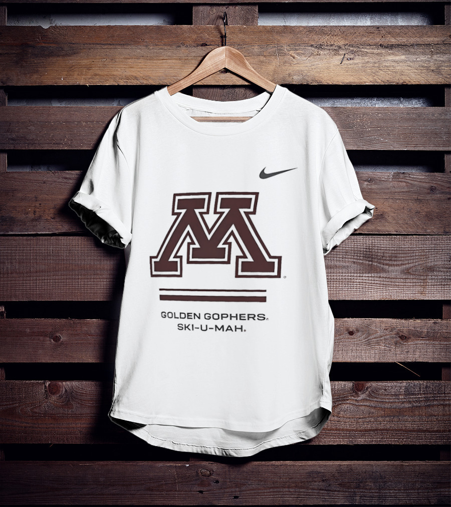 Minnesota Golden Gophers Ski U Mah Nike T-Shirt