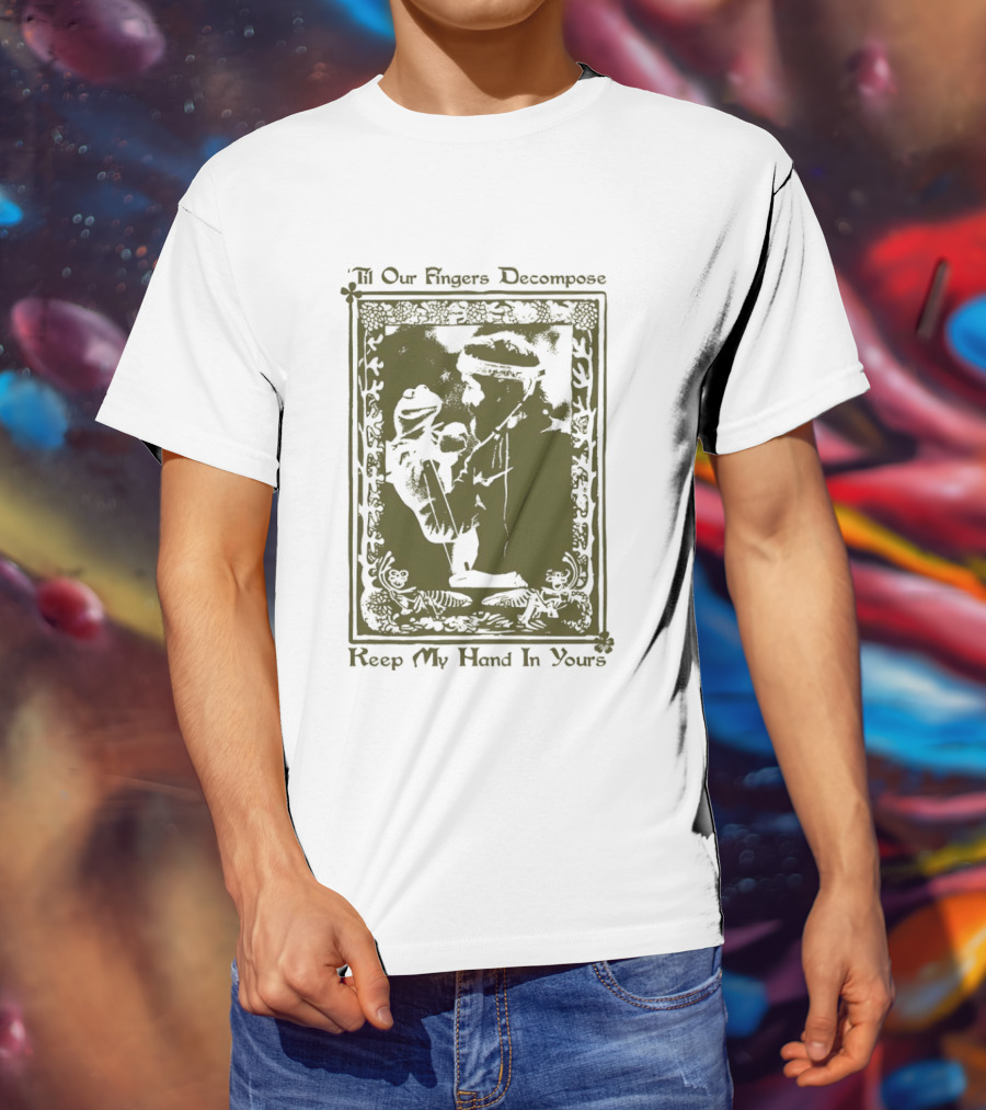 Noah Kahan Kermit The Frog 'Til Our Fingers Decompose Keep My Hand In Yours T-Shirt