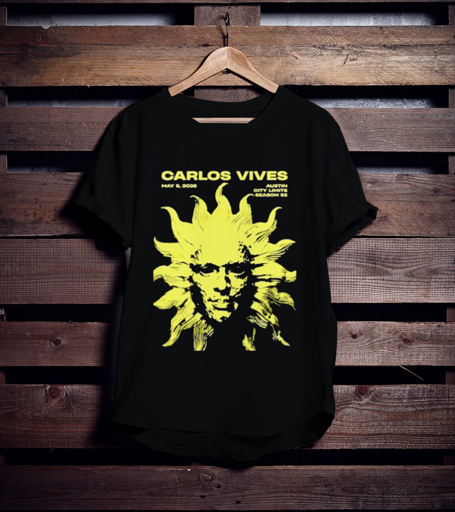 Carlos Vives May 6 2023 Austin City Limits Music Festival Austin TX Season 52 T-Shirt