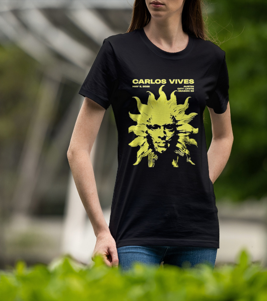 Carlos Vives May 6 2023 Austin City Limits Music Festival Austin TX Season 52 T-Shirt