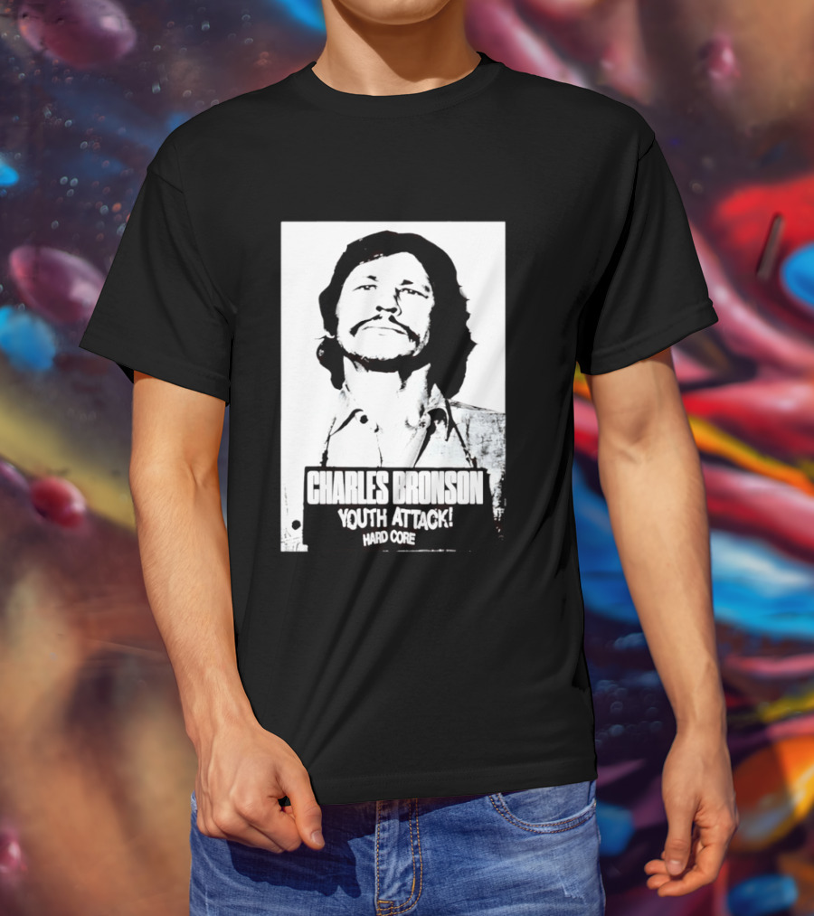Charles Bronson Youth Attack Hardcore T-Shirt