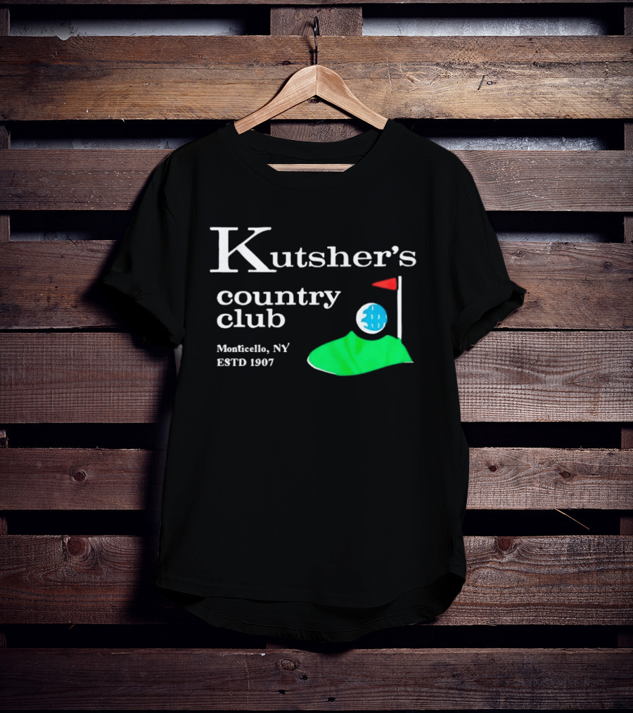 Kutsher's Country Club Monticello NY Established 1907 Retro Golf T-Shirt