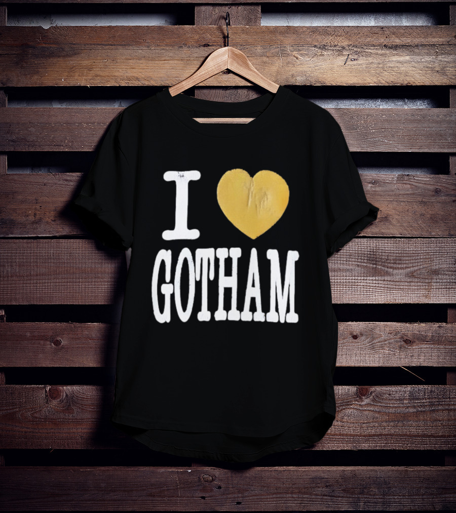 I Heart Gotham Golden Love T-Shirt