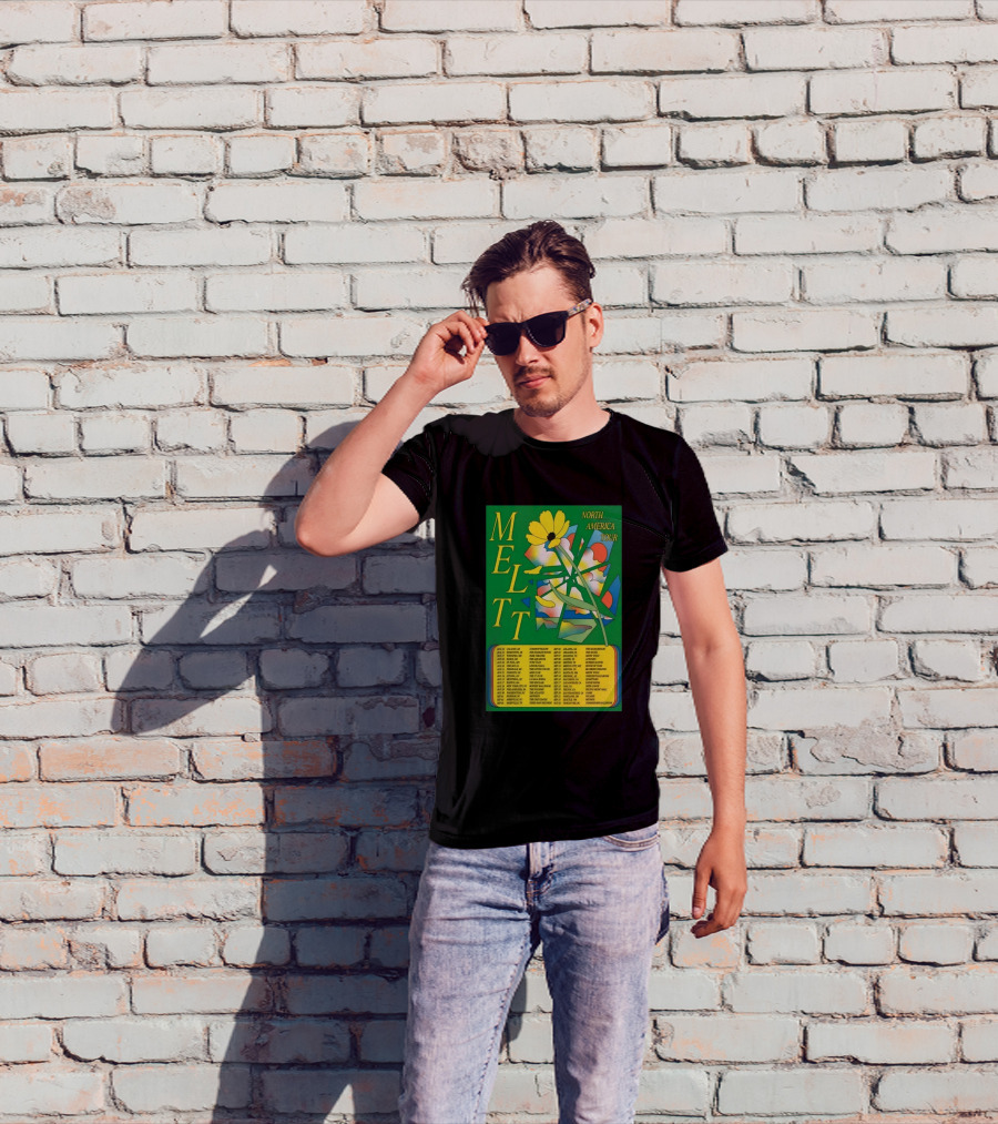 MELTT North America Tour 26 With Flower T-Shirt