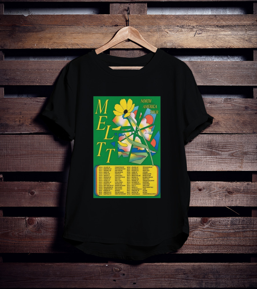 MELTT North America Tour 26 With Flower T-Shirt