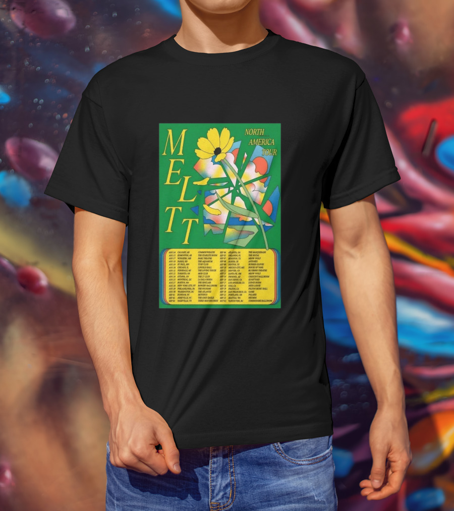 MELTT North America Tour 26 With Flower T-Shirt